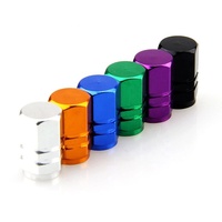 Lot de 4 capuchons de valve antivol en aluminium pour pneus de voiture et moto – Accessoires de remplacement en gros