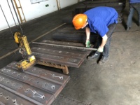 Lame de bulldozer D6, embout de lame de coupe 100-6668, attache avant de tracteur C80/16Mn/30MnB ISO9001:2015/SGS