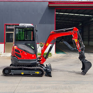 Aide 2.5 Ton Compacte Graafmachine Dieselmotor Crawler-Type Mini Graafmachine Landbouw Boerderij Gebruik - Product Image 3