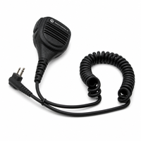 Microphone haut-parleur à distance IP57 PMMN4029 avec clip pivotant anti-vent pour radio bidirectionnelle Motorola BPR40 MOTOTRBO R2