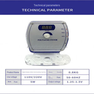 Petite machine de placage pour bijoux (colliers et bagues) et équipement de placage or et argent pour logos de voitures et intérieurs - Product Image 5