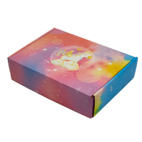 Boîte d'expédition postale en papier ondulé rose pour cosmétiques, logo personnalisé, emballage d'expédition, boîte de beauté de qualité supérieure découpée à la forme