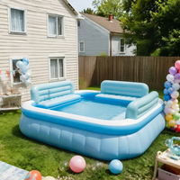 Piscine gonflable Dawb pour jardin et bar de piscine, prix usine 2026, en PVC 0,55 mm, taille et couleur personnalisables, pour la location