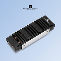 Pabrik Pasokan Dual Copper Heatpipes PCIe M.2 2280 CNC Aluminium Thermalright CSA-5 PRO NVMe SSD Radiator