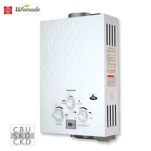 6Lcheap price water heater white panel tinned copper heat exchanger gas geysers new design hot sell geysers 2021 SKD/CKD