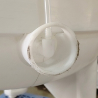 Réservoir de stockage en plastique PP anti-corrosion, résistant aux acides, prix usine