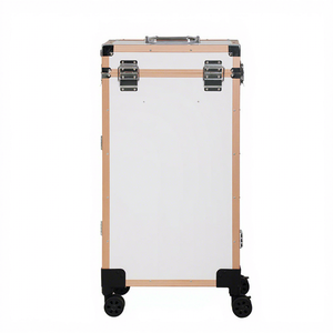 Valigetta per Trucco di Alta Gamma con Manico, Grande Capacità, Design Pieghevole, Porta di Ricarica, Luce Bluetooth - Appositamente Progettata per Truccatori Professionisti - Product Image 4
