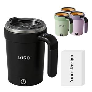 0728 2026 Rechargeable Automatic Stirring Magnetic <b>Coffee</b> Mug with Lcd Temperature Display Self Mixing Cup for Home - Product Image 2