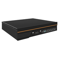 Serveur d'ordinateur industriel Zynshield 1U | CPU 12e/13e génération | Deux ports SFP + 5G/10G | Passerelle pare-feu Linux/ROS | Stock VPN