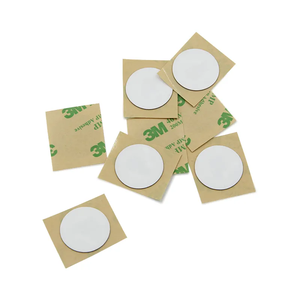 Imprimable <span class=keywords><strong>Anti</strong></span> Métal NFC RFID Étiquettes Forme Ronde 13.56Mhz NFC Tag RFID Étiquette Autocollant - Product Image 2