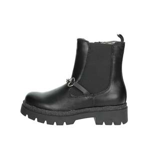 Bottines basses pour filles Asso, noires, taille 34, semelle épaisse, bottines tendance - Product Image 1