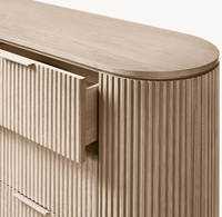 Commode en bois à 9 tiroirs de style moderne, couleur personnalisable, pour chambre à coucher