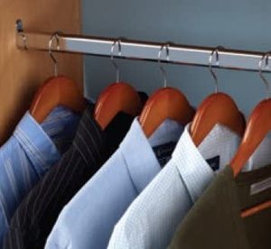 Kệ Hỗ Trợ Rod Tủ Quần Áo Dày Quần Áo Ống Hỗ Trợ Closet Rod Cực Cuối Khung - Product Image 2