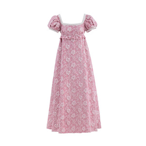 Costume de cosplay <span class=keywords><strong>Bridgerton</strong></span>, robe de bal vintage à taille haute, style régence, robe de thé victorienne pour femmes - Product Image 1