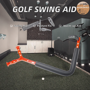 Aides à l'entraînement au golf pour droitiers, très vendues, pour débutants, entraîneur <span class=keywords><strong>de</strong></span> swing efficace, <span class=keywords><strong>correcteur</strong></span> <span class=keywords><strong>de</strong></span> <span class=keywords><strong>posture</strong></span> rotateur, appareil d'échauffement - Product Image 2