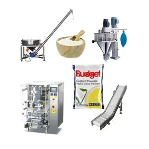 Automatic Custard powder Potato Starch Filling Packing Machine Pillow Bag Packing Machine