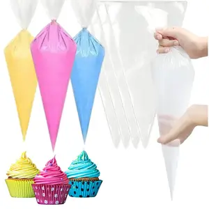 Descartável Tipless Creme Pastelaria Piping Bag Roll 40 Micron 8 Polegadas Descartável Bolo Decoração Icing Bag Pastelaria Bag Suprimentos