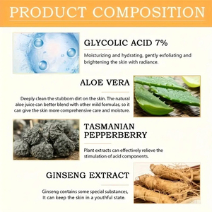 Fórmula clínica integral Solución tonificante Exfoliante Natural Aloe Juice Toner Mantenga la piel en un color de piel radiante y juvenil - Product Image 6