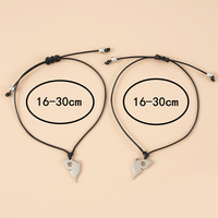 Infini amour coeur papillon acier inoxydable bracelets porte-bonheur maman bébé ours dos école bijoux cadeaux pour enfants à la mode