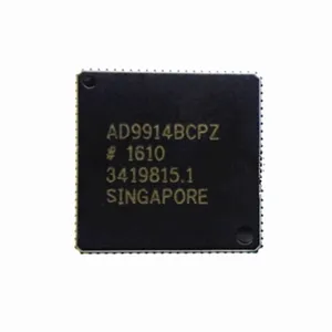 Оригинальные электронные компоненты AD9914BCPZ AD9914BCPZ-REEL7 прямой цифровой синтезатор 3500 МГц 1-DAC 12bit Параллельный/последовательный 88 СЛС