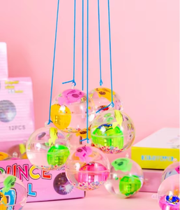 DAMAI Glow Party Supplies Clear Rubber Bouncy <b>Ball</b> Various Color Elastic <b>Crystal</b> <b>Ball</b> the Best Toys for Kids Party Decoration - Product Image 5