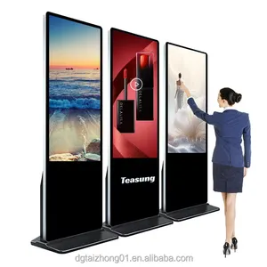 Segnaletica schermi touch screen LCD da 43/55 pollici chiosco HD Poster toutemfor supermercato piano schermo e sala espositiva