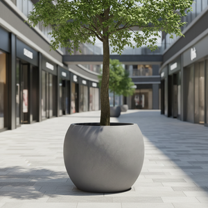 Vasi per Piante di Lusso in Fibra di Vetro, Ecologici, Intagliati a Mano, Grandi Dimensioni, Colori Personalizzabili, Design Contemporaneo per Interni/Esterni - Product Image 6