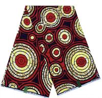 Tissu africain batik tissé en coton ciré hollandais 100% coton, ignifuge, léger, pour literie, textile de maison, robes, garçons et filles