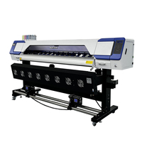 Plotter de corte Graphtec de formato ancho grande de 1.8m, 2.5m, 3.2m con cabezal Epson i3200/xp600 para impresora Eco Solvente, asequible