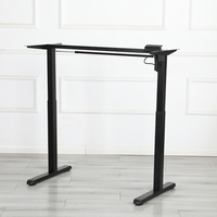 Bureau Réglable en Hauteur Électrique Ada Lift Up, Moteur Unique, Ergonomique, Avec Plateau MDF de 120-140 cm