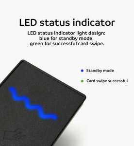 Lector de Tarjetas IC de Control de Acceso, Lector de Tarjetas Inteligentes NFC RF de 13.56MHz - Product Image 6