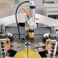 Máquina de Engarzado de Esquinas de Aluminio de Alta Resistencia WEIKE CNC 140H, Equipo de Ensamblaje de Perfiles de Aluminio para la Fabricación de Muros Cortina