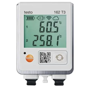 Original and New Testo 162 H1-H2- Online <b>Data</b> <b>Logger</b> with Display and Integrated <b>Temperature</b> and Humidity Sensor - Product Image 3