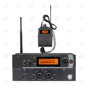 ระบบมอนิเตอร์แบบพกพาในหูไร้สาย UHF รุ่น DS200 ความหน่วงต่ำ เสียงคมชัด สำหรับนักร้องและการแสดงสด - Product Image 4