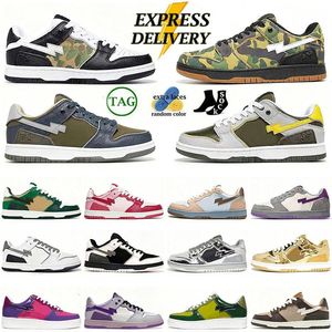 Baskets basses de skate classiques camouflage Shark, vente en gros, streetwear décontracté pour hommes et femmes, avec logo étoile, livraison directe pour revendeurs américains - Product Image 1