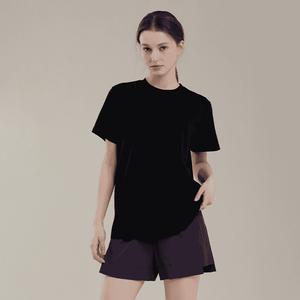 Camiseta de manga corta de gran tamaño para mujer, camiseta informal holgada de algodón, camiseta de verano suave y transpirable para uso diario y ropa de calle - Product Image 6