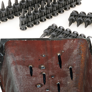 Clavos para concreto forjados de alta calidad con punta de bala y gran poder de penetración. - Product Image 6
