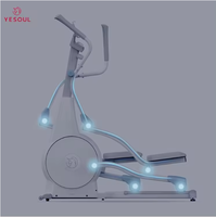 Vélo d'équilibre de qualité supérieure adapté au commerce de machine d'entraînement elliptique d'intérieur de croix électrique de qualité supérieure