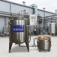 Pasteurisateur de jus de pomme et de lait de petite taille avec fonction de mélange 30l 50l 75l 100l 150l