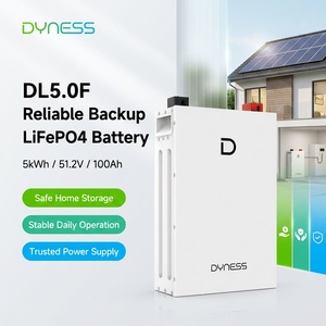 Dyness DL5.0F 5kWh 51.2V 100Ah Batería de pared ultrafina para el hogar, alternativa a Powerwall, 8000 ciclos, BMS inteligente, compatible con Deye - Product Image 5