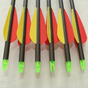Flèche en carbone Juxing Archery JX030C, diamètre extérieur 7,6 mm, longueur du corps 30 pouces, longueur totale 32 pouces - Product Image 3