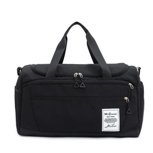 Bolsa de lona con logotipo personalizado de muestra gratis con material Oxford de diseño elegante y cierre de cremallera para viajeros - Product Image 1