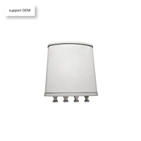 Antenne de station de base 5G 4G LTE 698-4000 MHz, panneau directionnel polarisé vertical extérieur, amplificateur de signal MIMO 4 ports pour GSM 2G