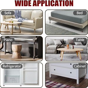 ล้อยาง2/3/4/5 "ตัวยึดกันลื่นที่ยึดพื้นเฟอร์นิเจอร์ไม่ลื่นแผ่นรองเฟอร์นิเจอร์ไม่ลื่นไถล - Product Image 5