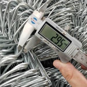 Malla de Alambre Galvanizado por Inmersión en Caliente de Alta Resistencia, Fácil de Montar, de 6 pies, 8 pies, Calibre 9, Calibre 10, Calibre 11, Venta al por Mayor - Product Image 3