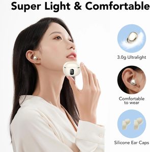 Écouteurs hybrides à réduction active du bruit 45dB ANC Écouteurs de sommeil sans fil avec 4 micro ENC <span class=keywords><strong>pour</strong></span> des appels clairs Écouteurs Bluetooth 5.3 - Product Image 6