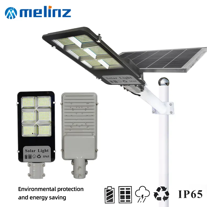 High Powered Road Streetlight Waterproof IP65 Outdoor Lamp 100W 200W 300W 400W 500W LED Solar Street Lights