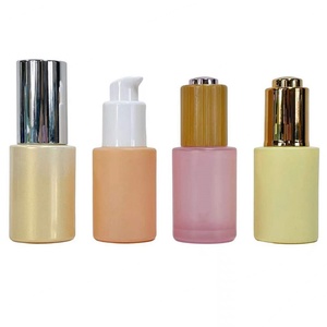 Emballages cosmétiques de luxe 30ml 50ml 1oz Flacons compte-gouttes en verre pour huiles essentielles Flacons de sérum pour soins de la peau - Product Image 6