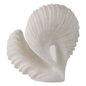Scultura Decorativa a Forma di Conchiglia in Poliresina, Statuetta Ornamentale per Scaffale o Tavolino, Decorazione d'Interni - Product Image 1