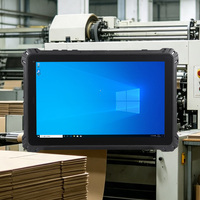 Tableta Industrial Intel Quad Core de 10.1 Pulgadas con Certificación IP67, Reconocimiento de Huellas Dactilares, Tableta Resistente N5100 8G+128G+WIFI/BT Windows 11